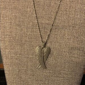 Angel wings necklace